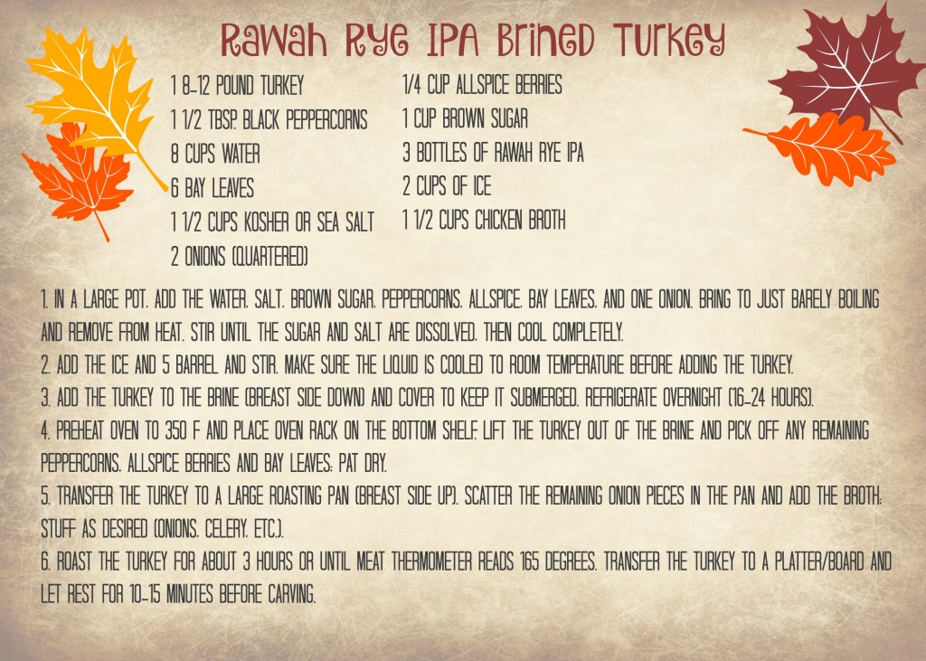 Rawah Rye Brine