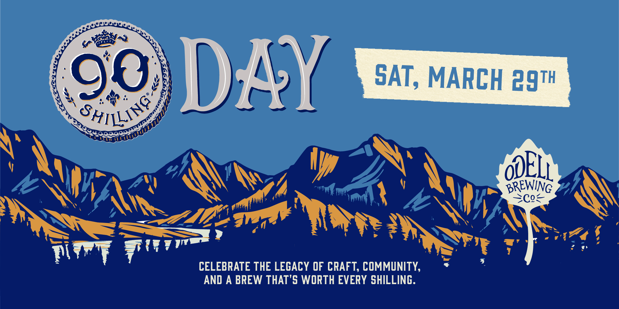 90 Shilling Day Sat March 29th