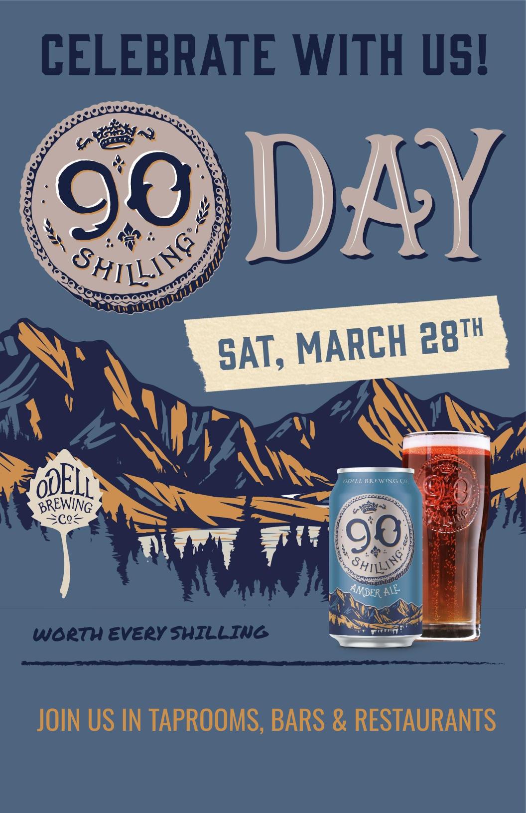 90 Shilling Day is March 28, 2026