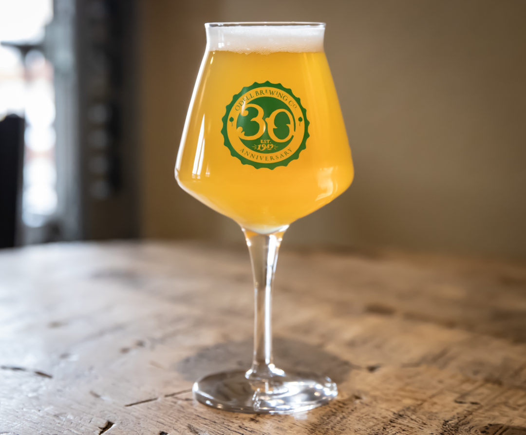 Download Odell 30th Anniversary Teku Glass Odell Brewing Co Yellowimages Mockups