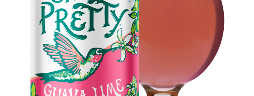 Sippin Pretty beer cand and pour