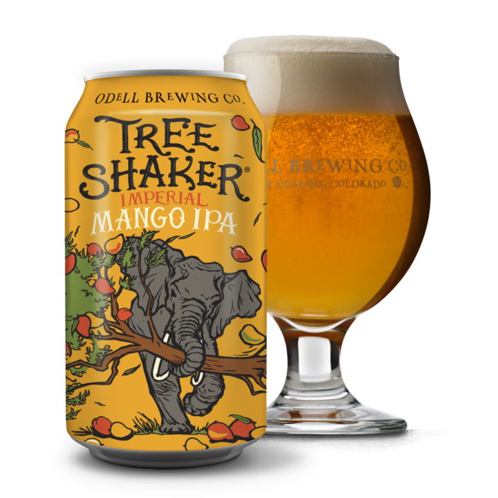 Tree Shaker Can and glass