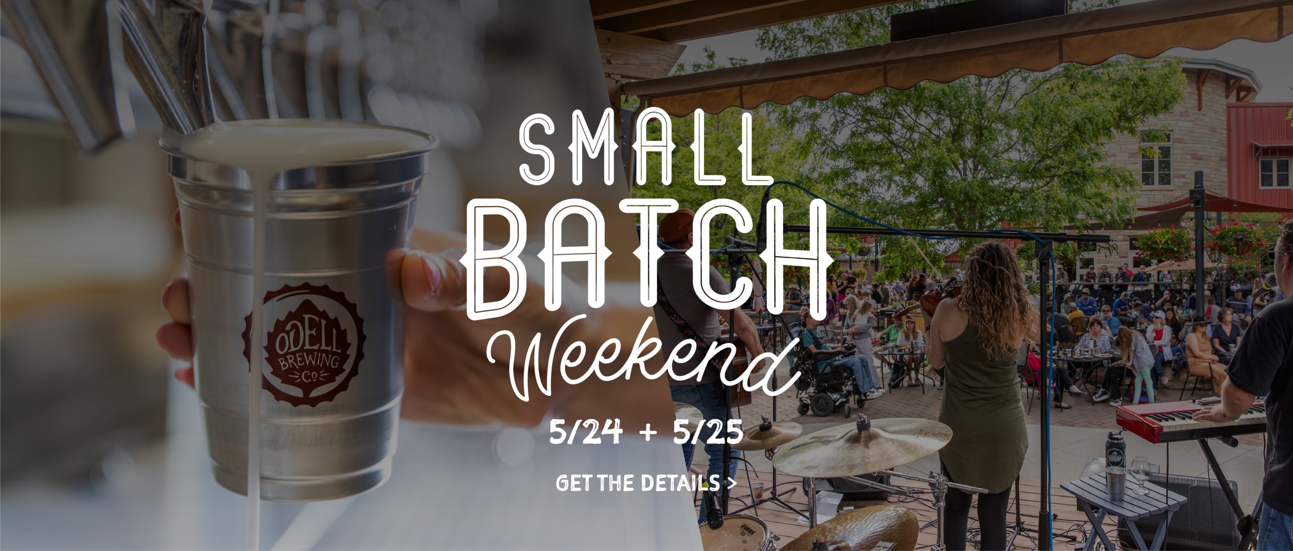 Small Batch Weekend logo 5/24 and 5/25