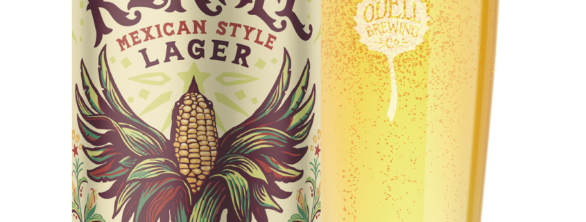 Kernel mexican lager can and pour image