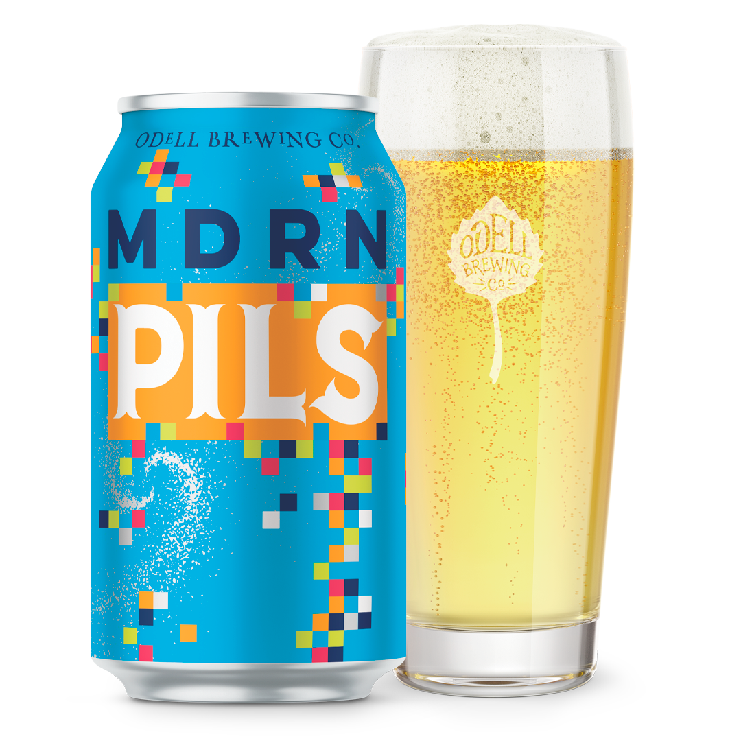 MDRN Pils Can and pour